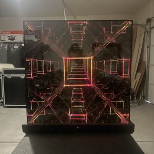 Tesseract Hypercube Art Sculpture 27" - 3 Weeks Production TIme