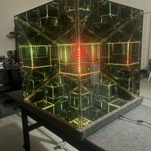 Tesseract Hypercube Art Sculpture 33" - 5 Weeks Production Time