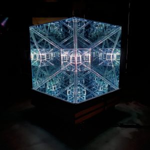 Hyper Tesseract Hypercube 5D Penteract Art Sculpture 33" - 5 Weeks Production Time