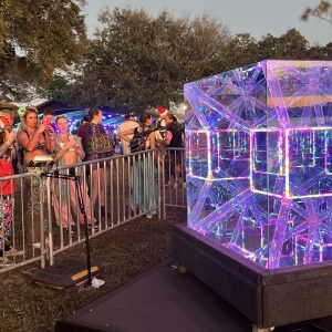 48" Tesseract — Museum-Grade Infinity Mirror Sculpture