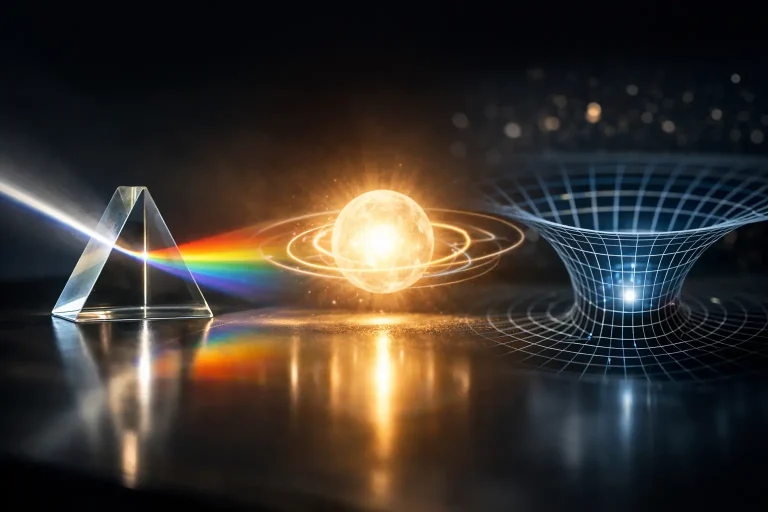 Physics Explained Through Light and Dimension