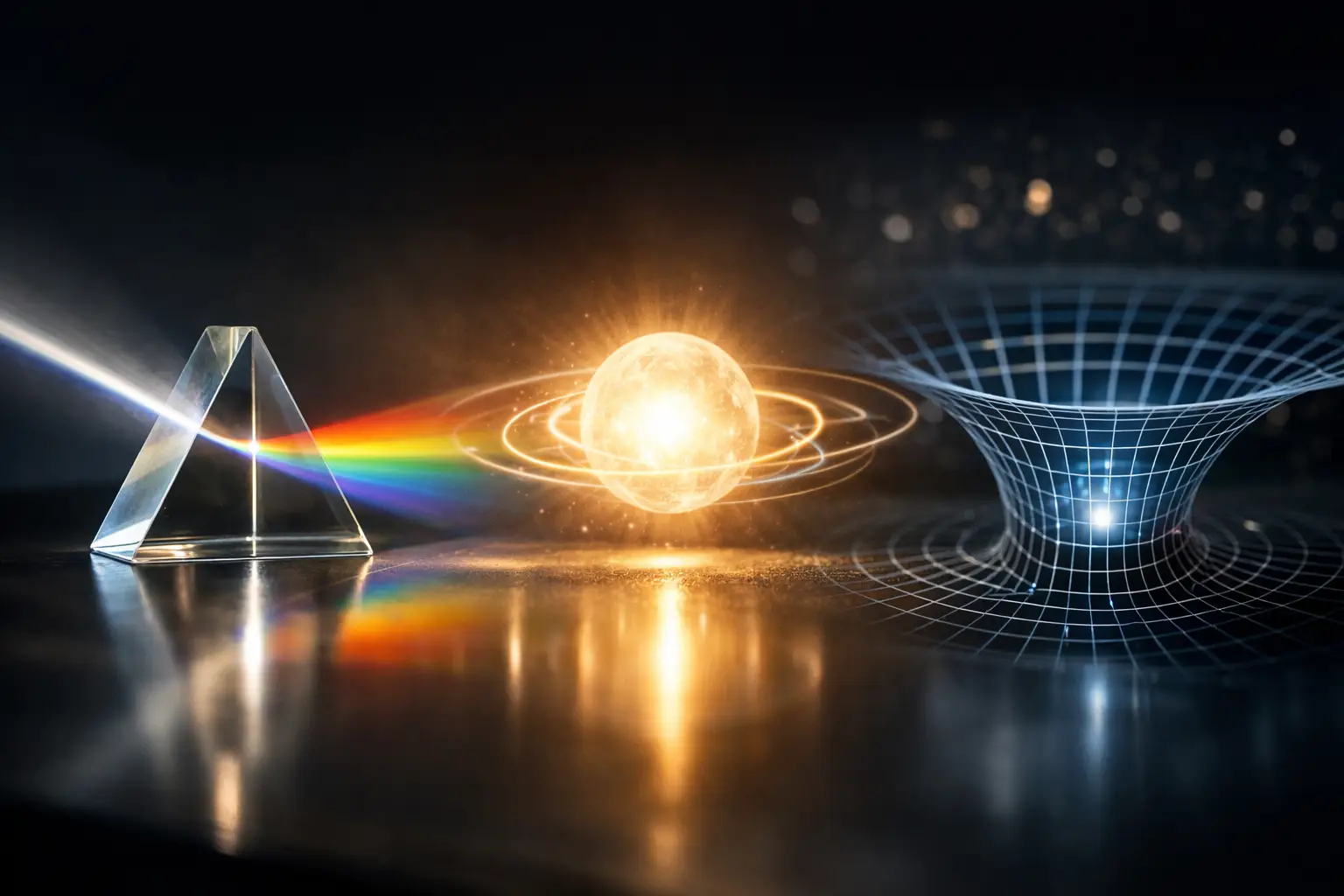 Physics Explained Through Light and Dimension