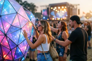 Why Interactive Art at Music Festivals Matters