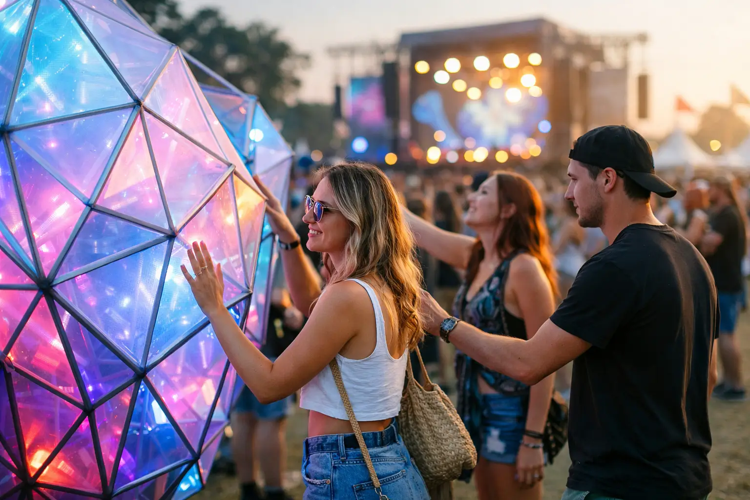 Why Interactive Art at Music Festivals Matters