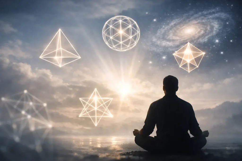 Geometry and Consciousness Beyond the Senses