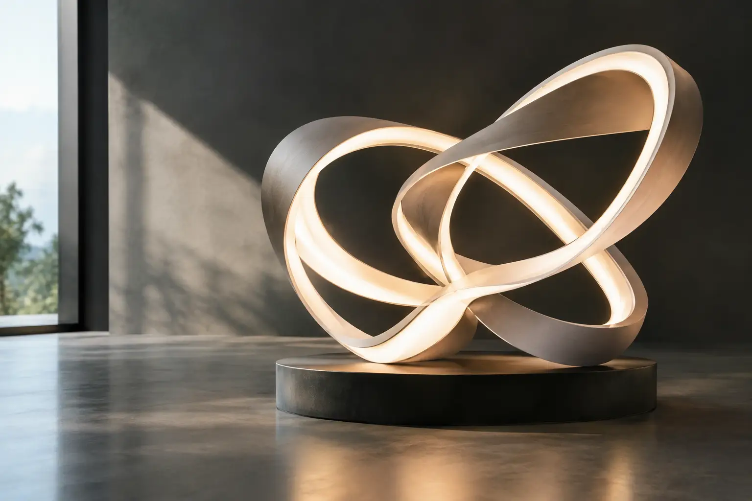 Light as a Sculptural Material and the Fourth Dimension