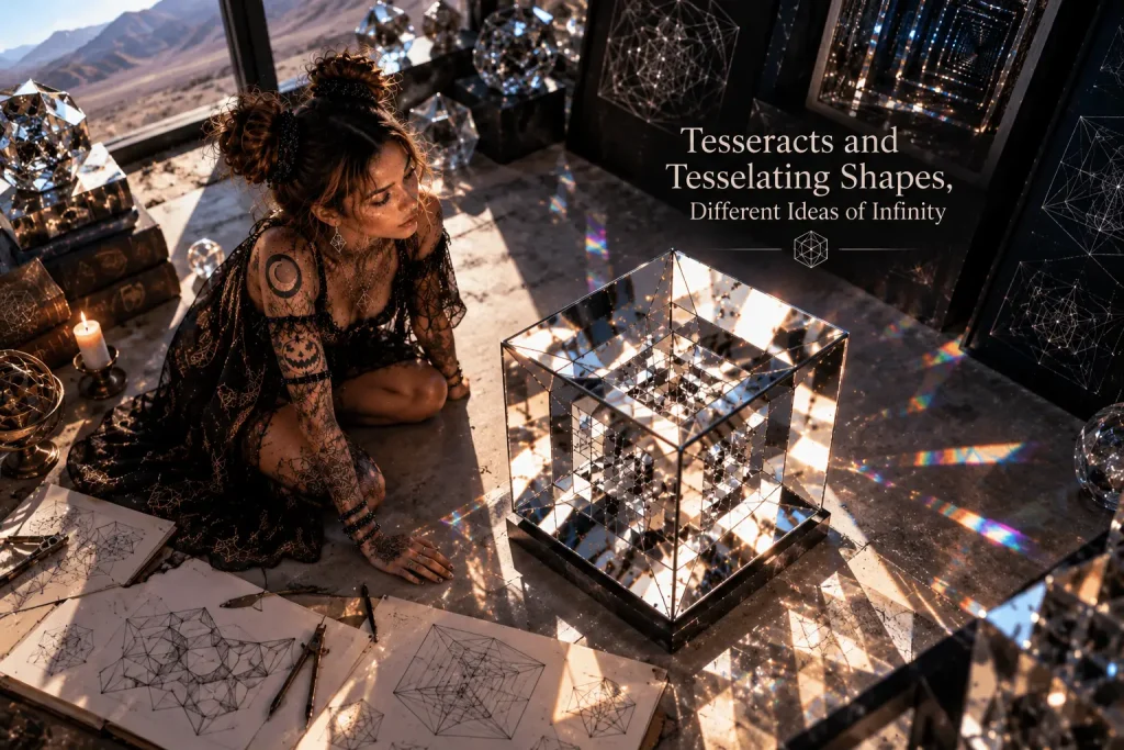 Tesseracts and Tesselating Shapes in Space