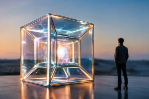 Tessseracts as Portals for Time Traveling