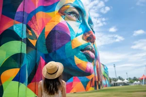 Why Large Scale Festival Art Changes Perception